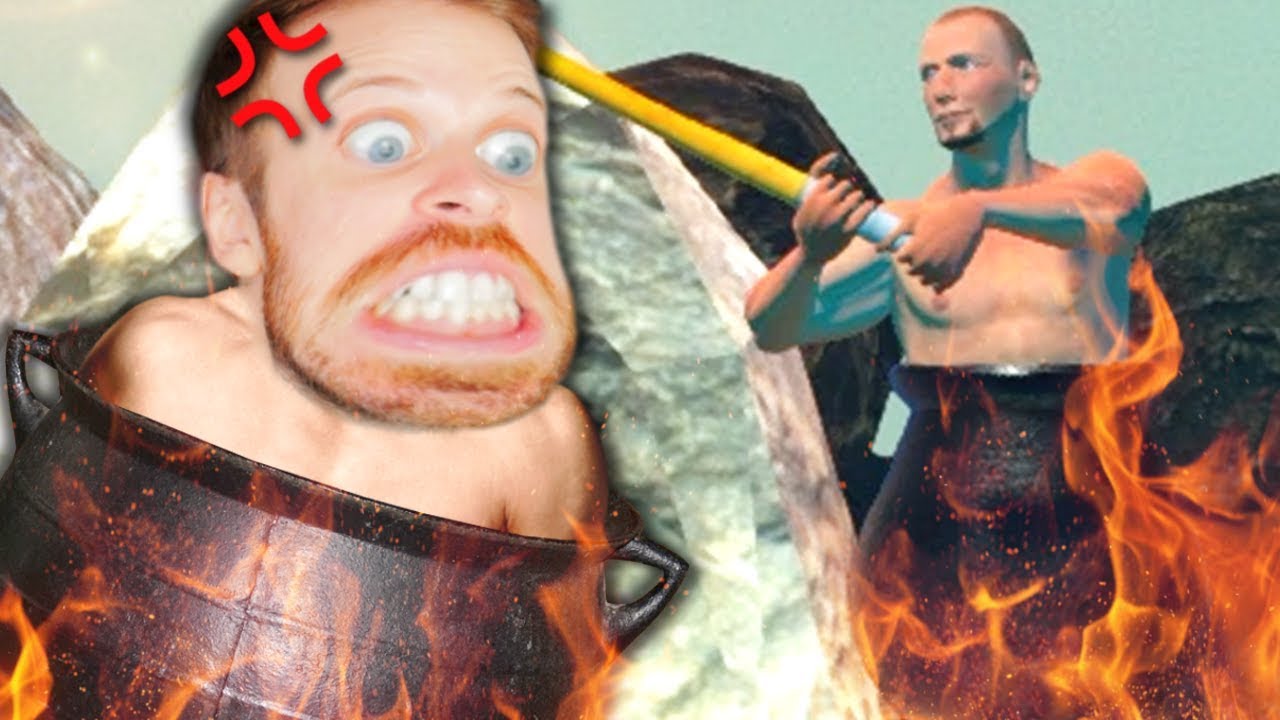 I'VE NEVER BEEN SO ANGRY AT A GAME... (100% RAGE) • Getting Over It Gameplay