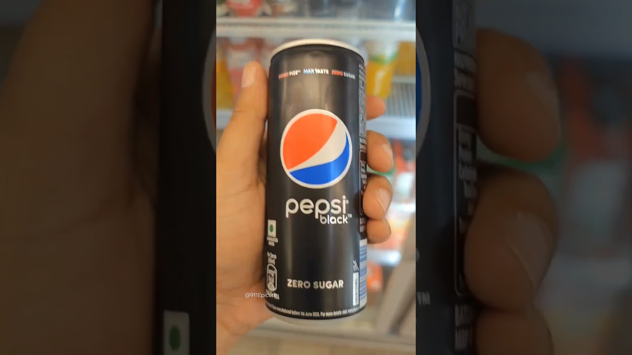 New Design Pepsi Black 🔥