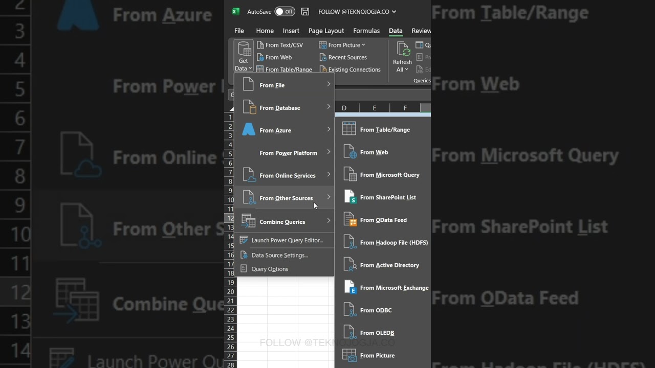 Trik Convert Data dari PDF ke Excel