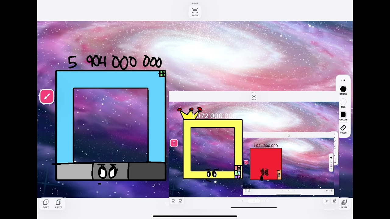 Numberblocks Sneeze (dialogue / ten billion already?) | Round 18