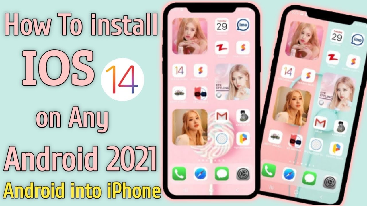 HOW TO INSTALL IOS 14 IN ANY ANDROID MOBILE IN 2021 ( NO ROOT ) | ANDROID INTO iPHONE |