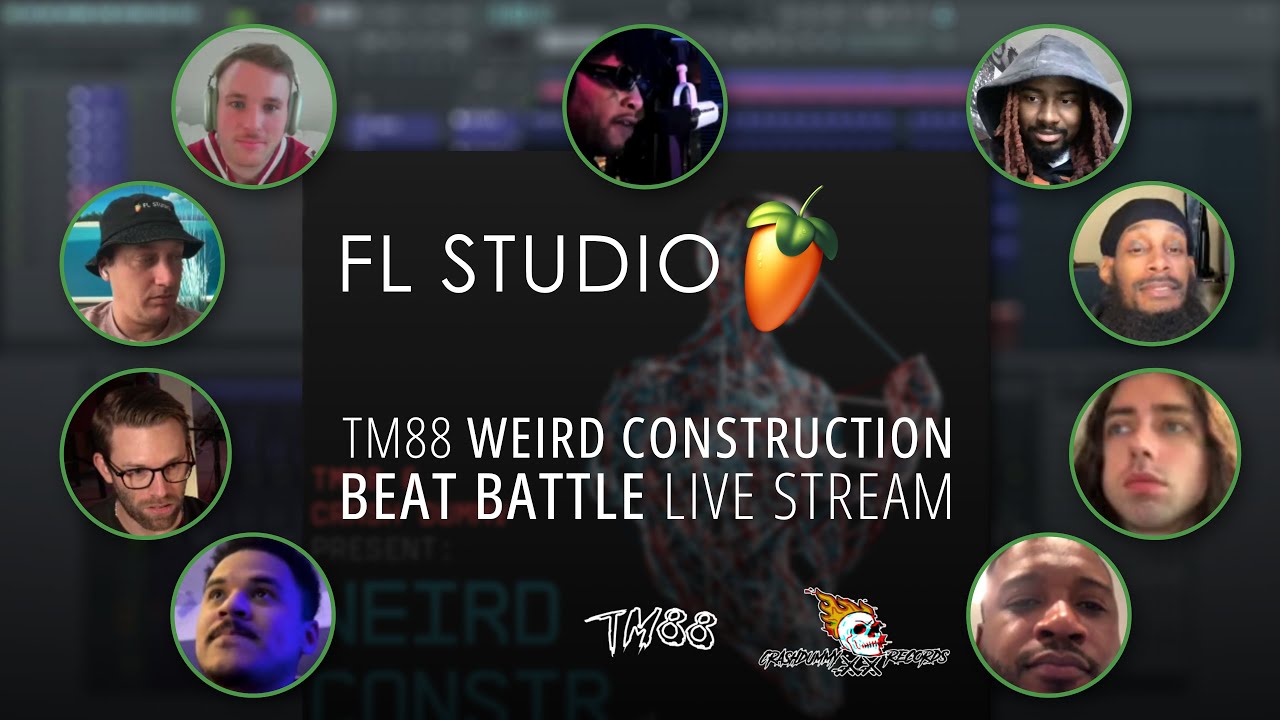 FL STUDIO | TM88 &times; Crash Dummy Present: Weird Construction Beat Battle Livestream Recording