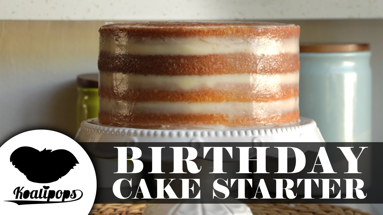 How to Start a Birthday Cake | Cake Decorating Tutorials for Beginners | Koalipops