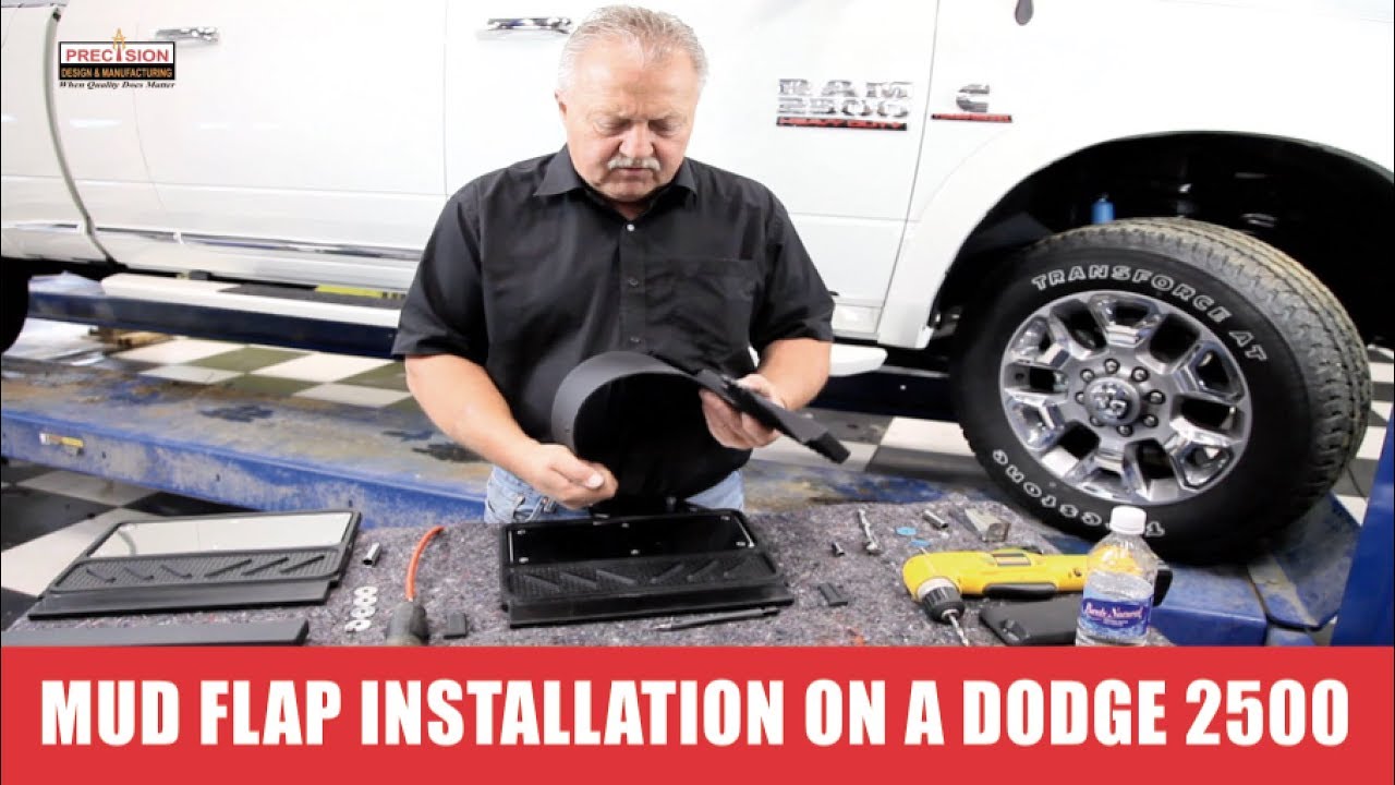 How to Install Mud Flaps on a 2017 Dodge RAM 2500