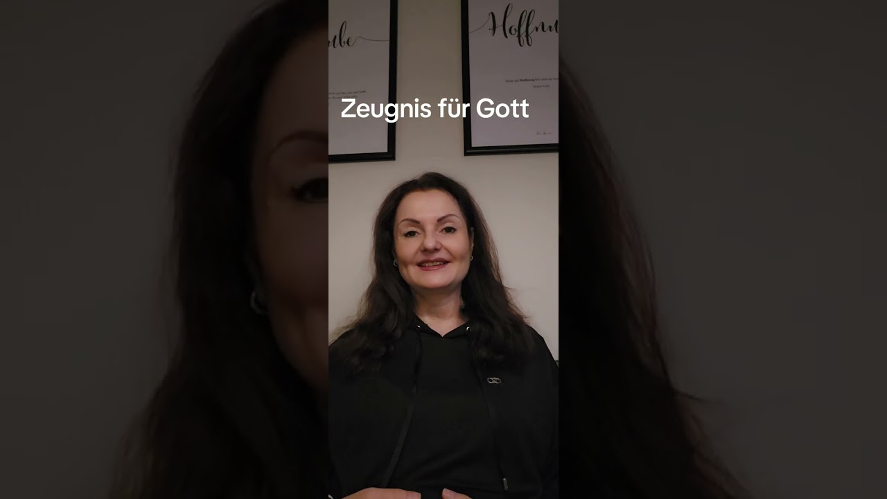 Wenn Gott wirkt, gibt es immer Ermutigung