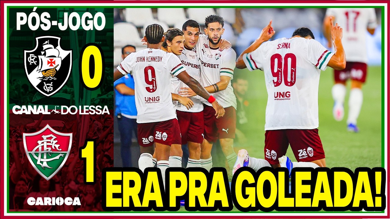 🔥FICOU BARATO PRA ELES! ERA JOGO PRA GOLEADA! FLU FOI DISPLICENTE, MAS VITÓRIA É FUNDAMENTAL! VAMOS!