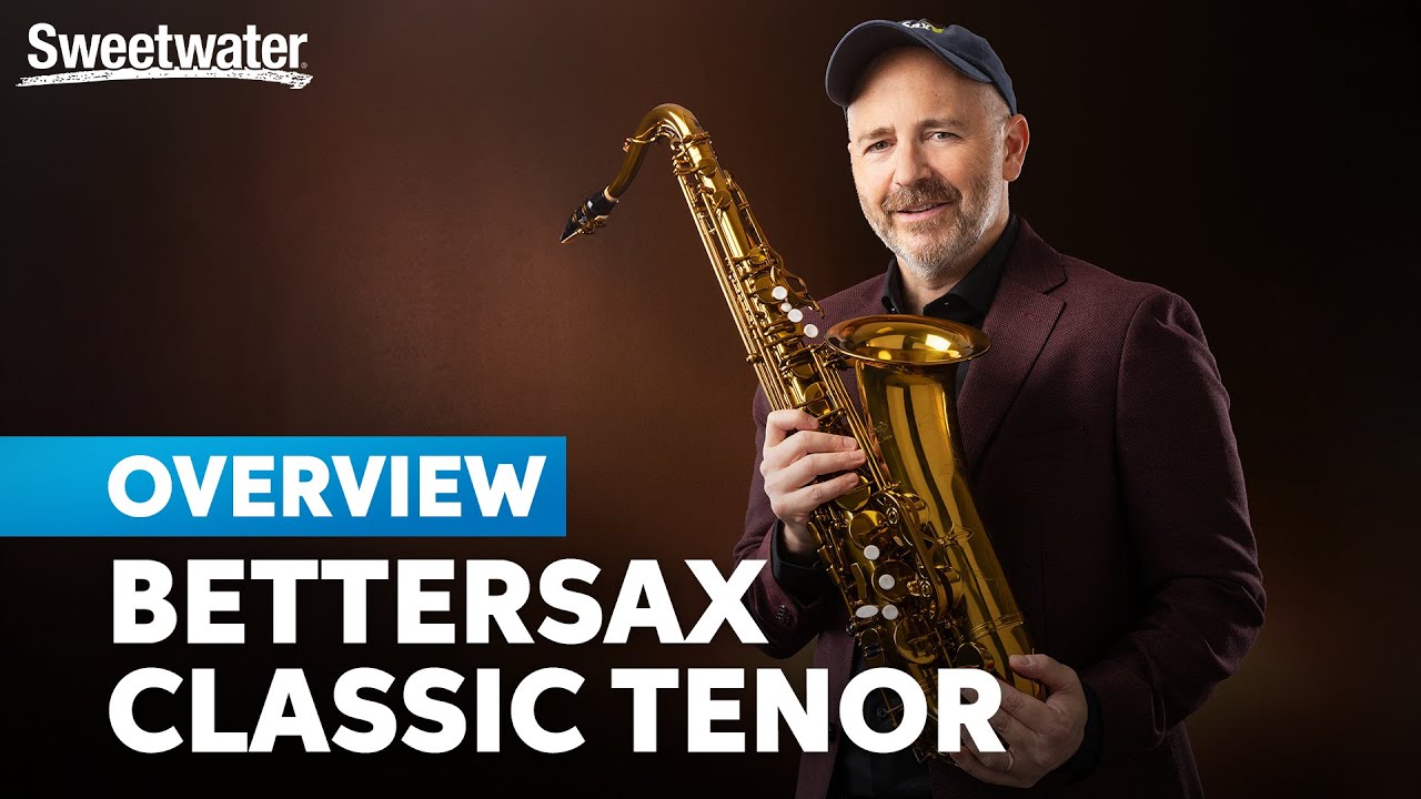 BetterSax Classic Student Tenor Saxophone Demo Feat. Jay Metcalf