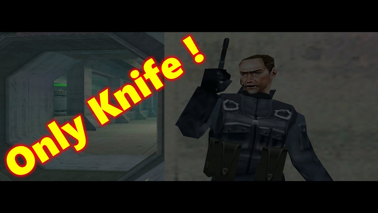 Project IGI - mission 14 Finding the bomb only knife 100% health
