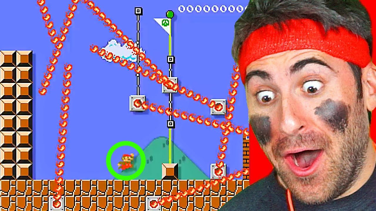 REACTING TO 1 IN A TRILLION MARIO CLIPS