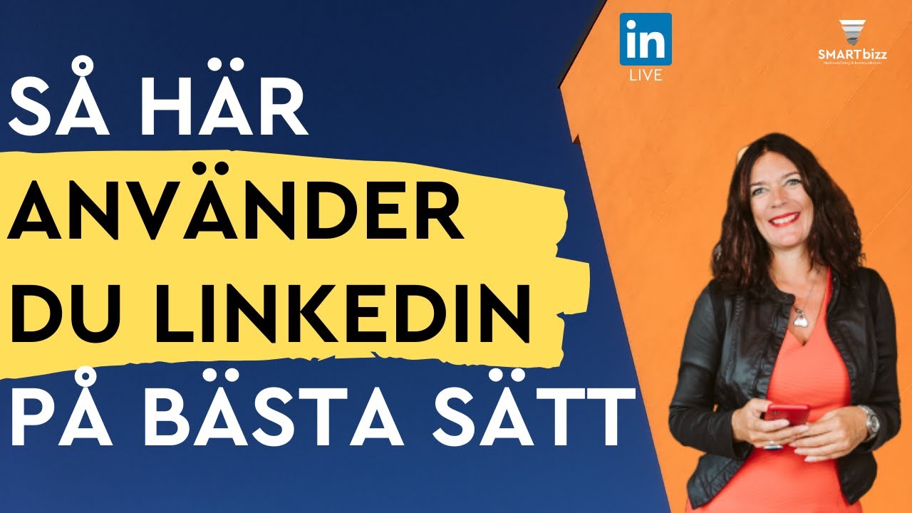 Q&A om LinkedIn - Hur använder du LinkedIn? | LinkedIn live