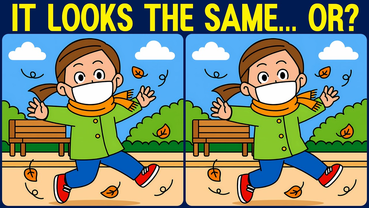 [Spot the Difference Brain Training] Similar pictures but can you easily see the difference?