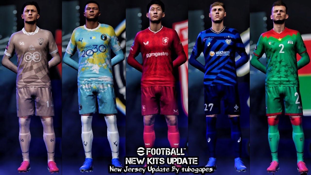 New Kits🔥 Jersey eFootball 2026 Mobile New Update