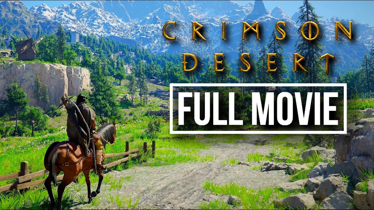 Crimson Desert &ndash; All Cutscenes (Full Cinematic Movie) 2026