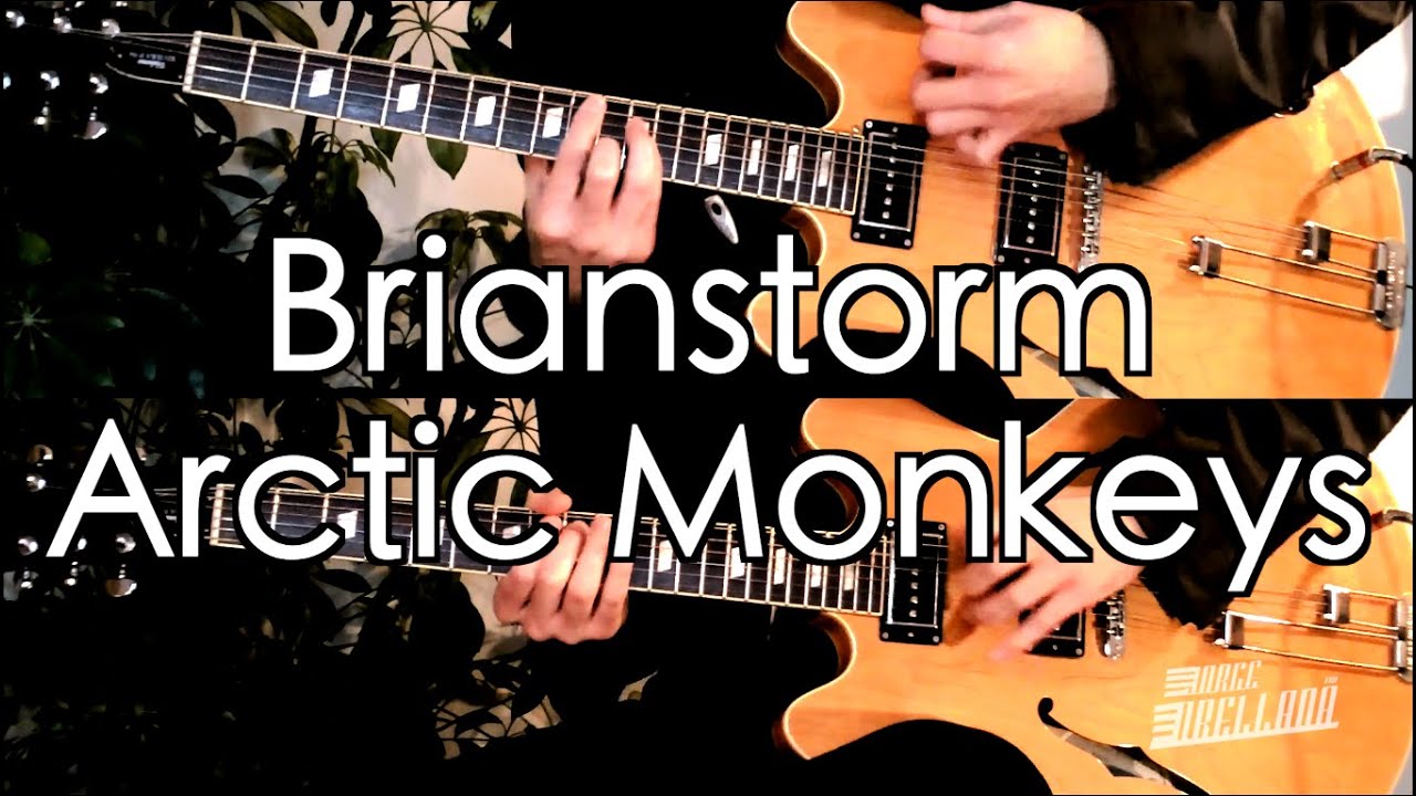 Brianstorm - Arctic Monkeys  ( Guitar Tab Tutorial & Cover )