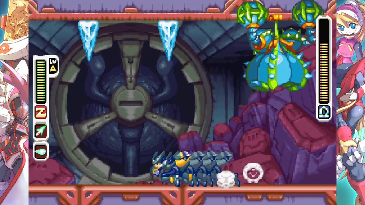 [BOSS FIGHT] Megaman Zero 3 - Glacier le Cactank (Hard) (No Damage)(Z Saber Only)