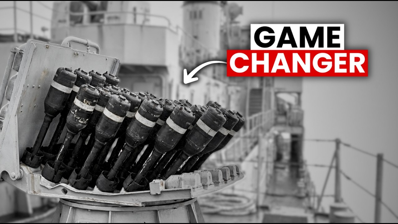The 'Crude' British Mortar That Tripled Submarine Kill Rates Overnight