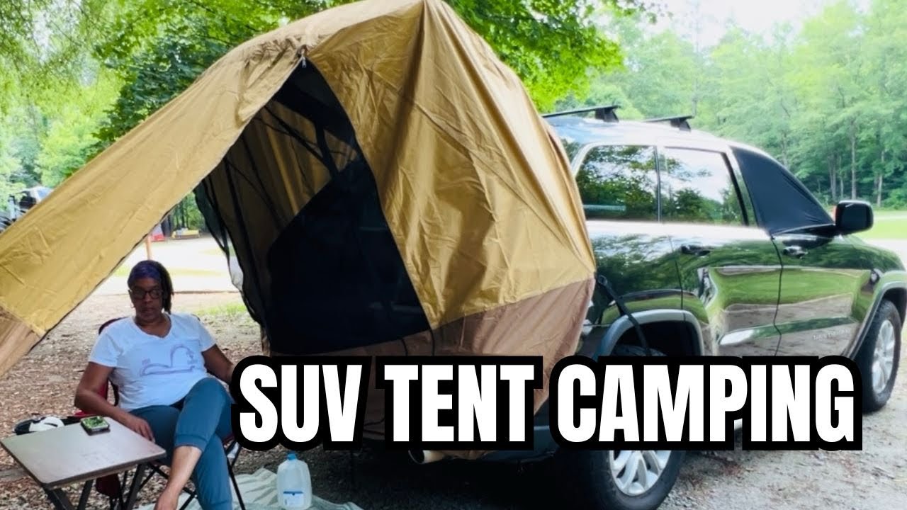 Car Camping | SUV Tent Camping in A Jeep Grand Cherokee