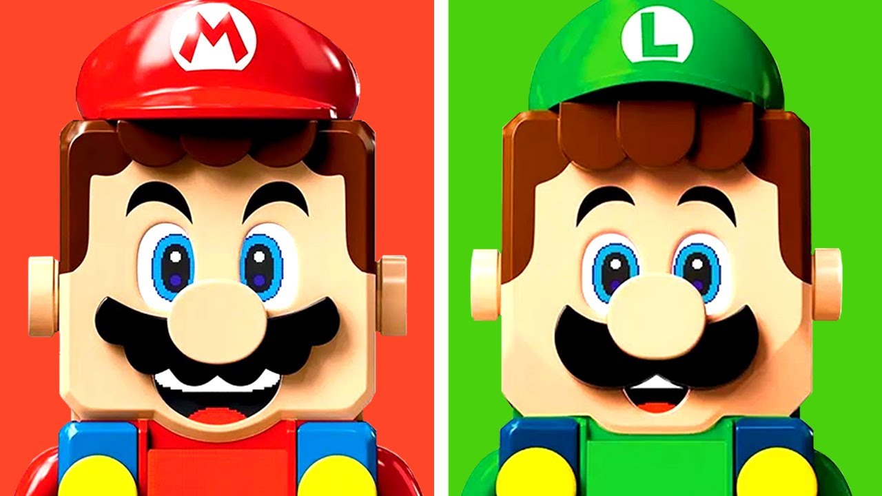 LEGO Mario vs LEGO Luigi - Trailer Comparison