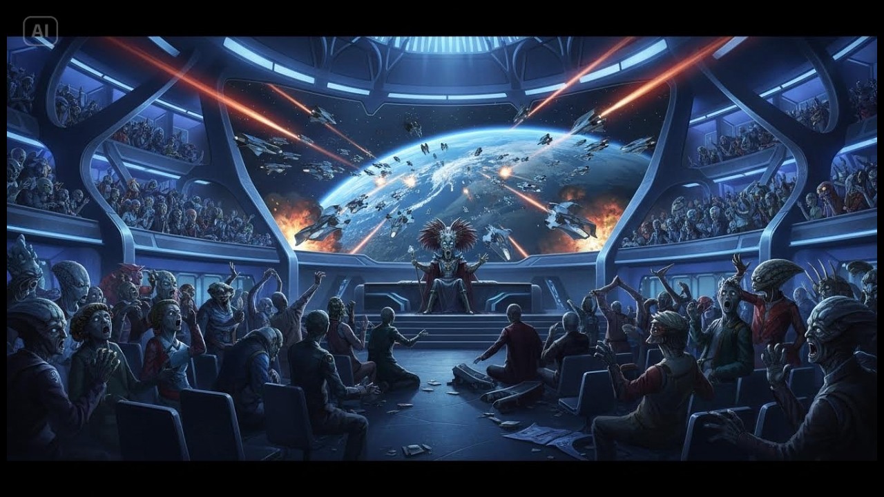 Galactic Council Stunned When Earth Strikes Back! HFY | HFY Stories