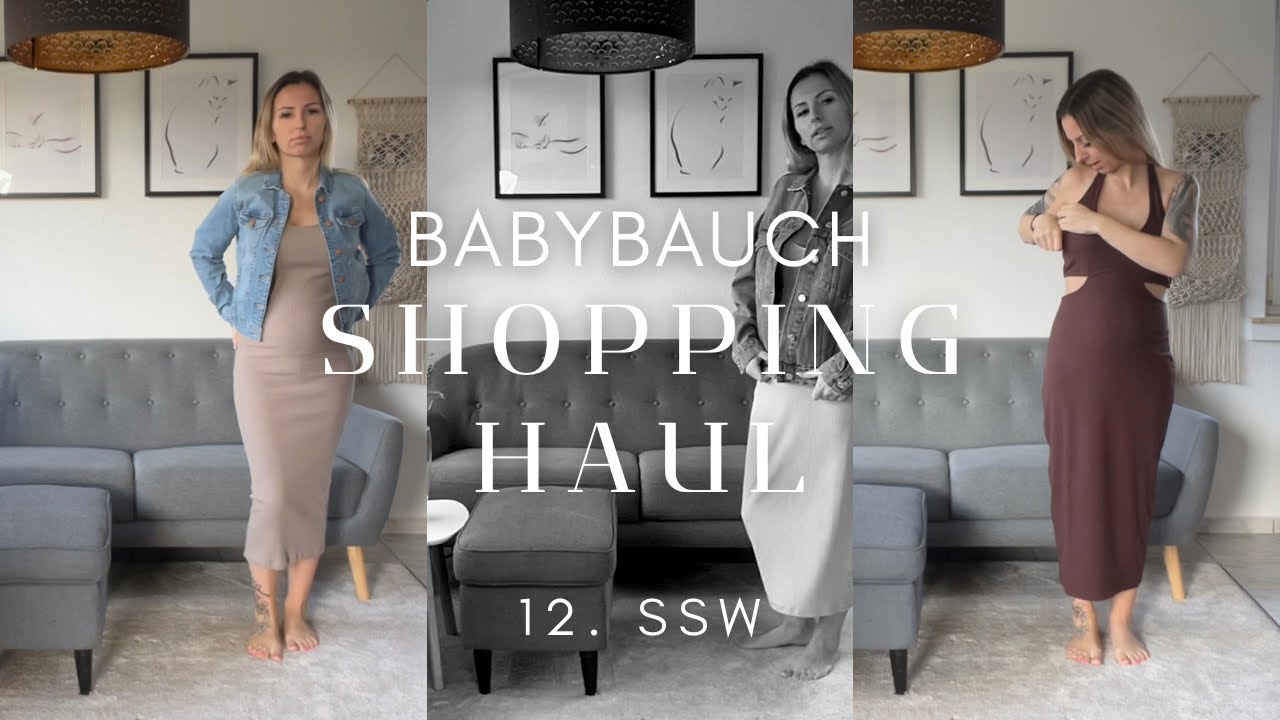 Umstandsmode ? 🤪 | Shopping Haul | Unboxing | H&M & Zalando | 12. SSW | EverydayStory 08.01.23