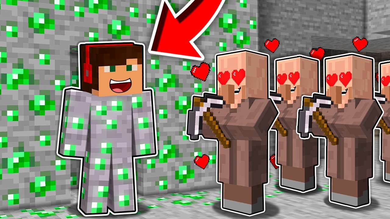 TROLLUJE OSADNIKÓW JAKO RUDA EMERALDU W MIENCRAFT?! GPLAY & LAKI
