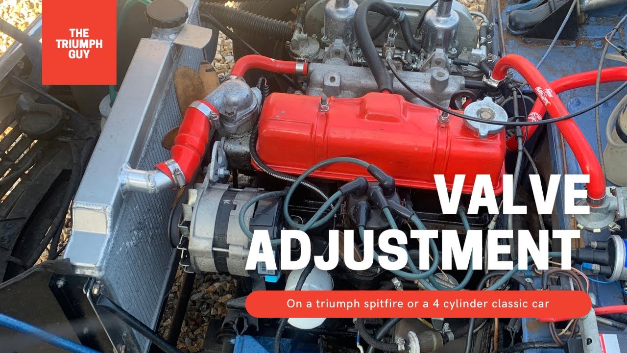 Valve Adjustment - Triumph Spitfire - Classic Car