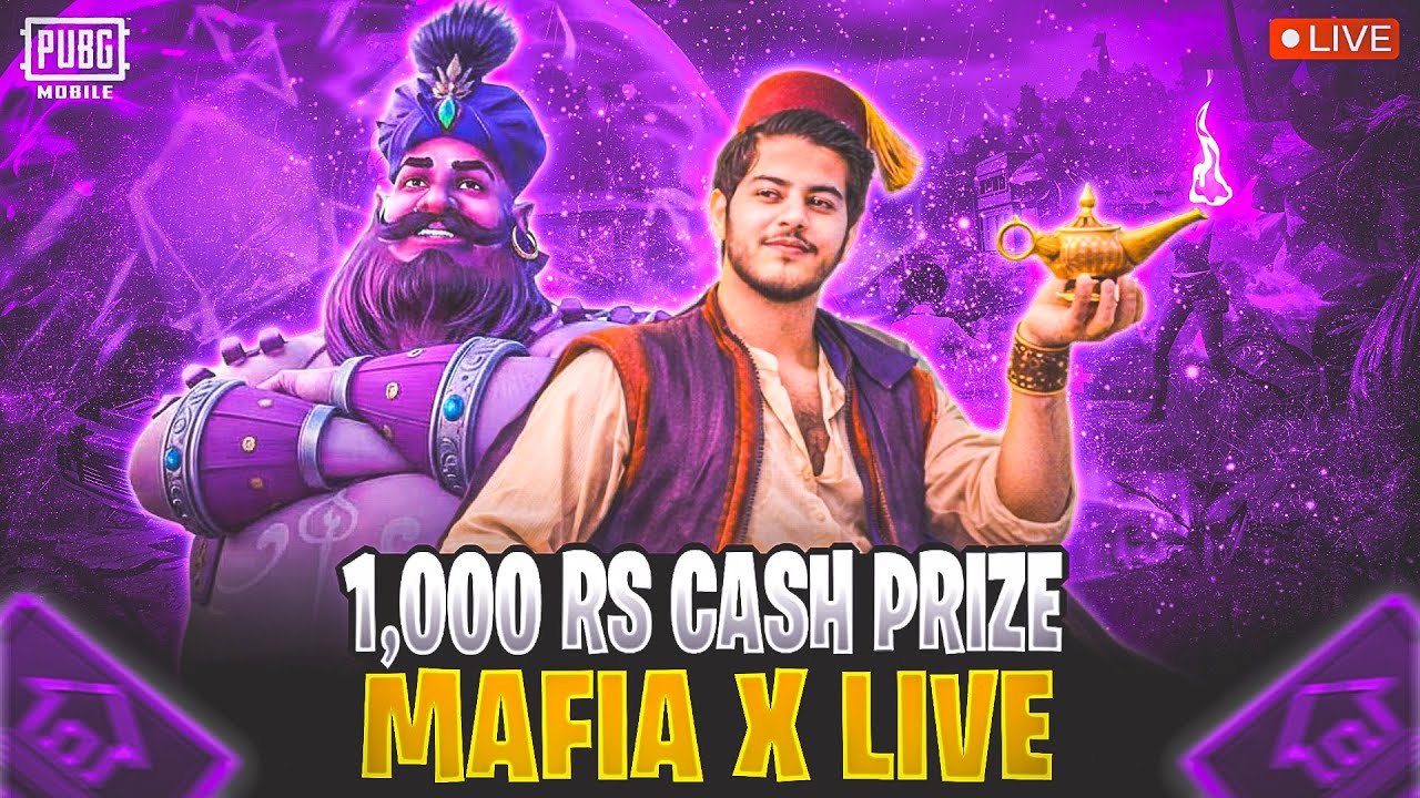 1000RS 💰 CASH PRIZE 🏆 MAFIA X LIVE