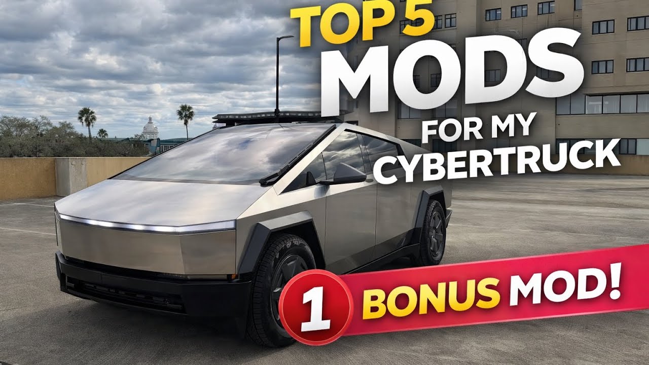 Top 5 Cybertruck Mods You NEED (Plus 1 Bonus Mod You’ve Never Seen On A Cybertruck)