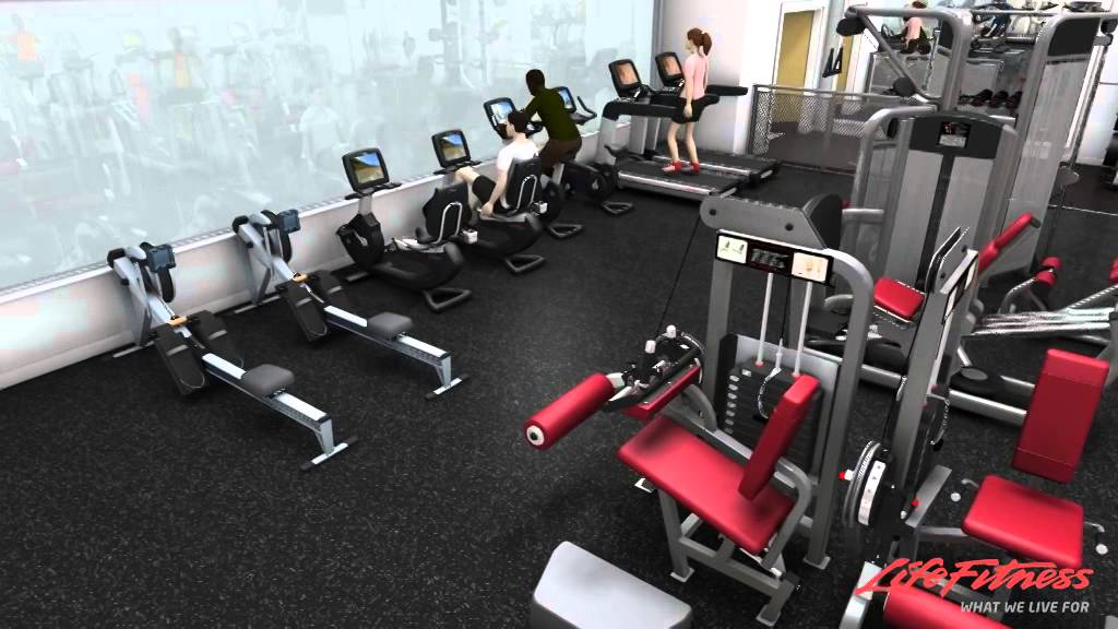 New Witham Leisure Centre gym walk through