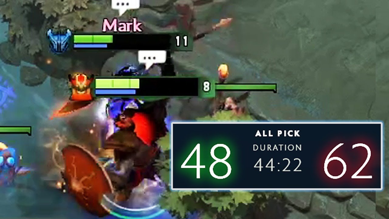 The Weirdest 9k mmr game I've ever played
