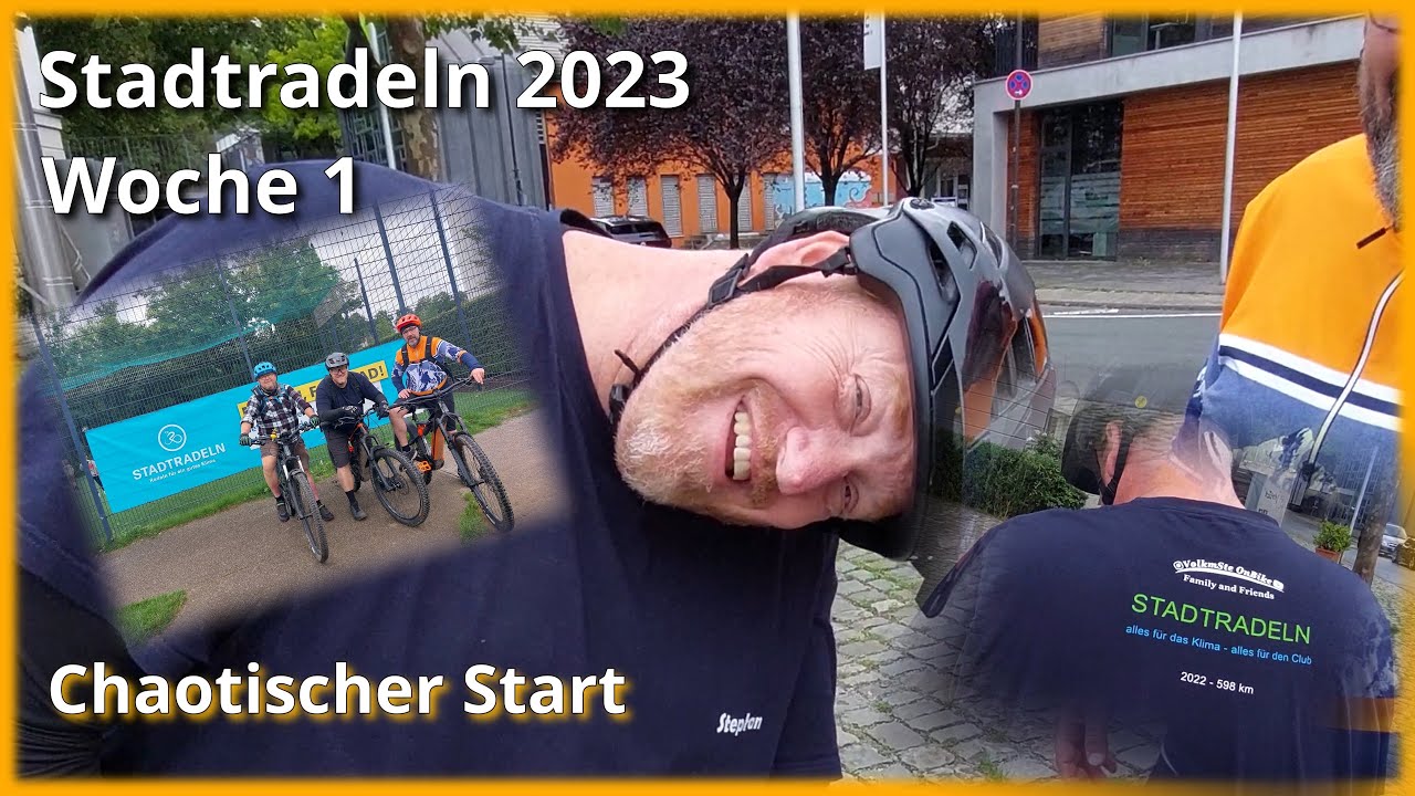 Stadtradeln Solingen 2023 WOCHE 1 - Was ein Chaotischer Start - (Solingen NRW)