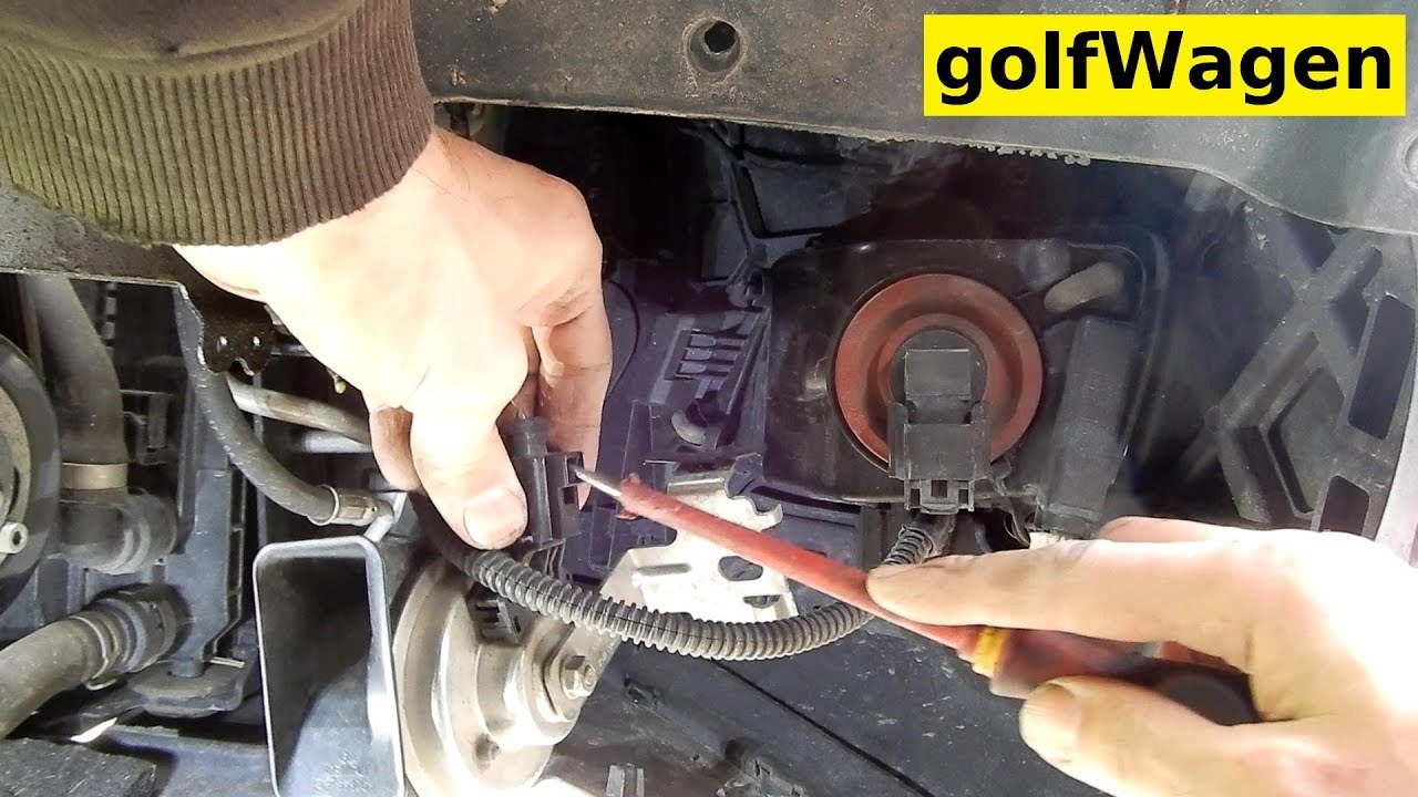 VW Golf 7 horn replacement
