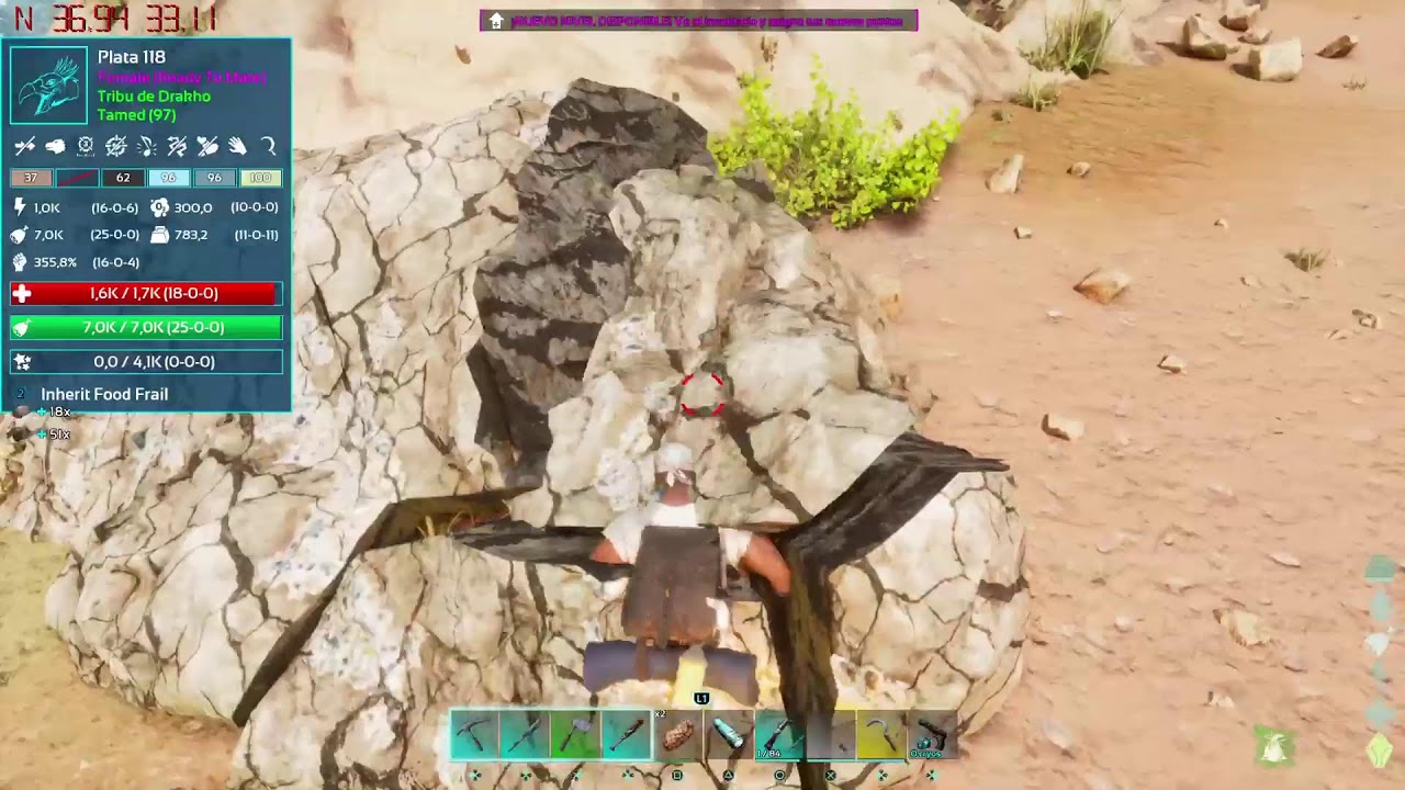 Hoy si nos enfocamos en la construcción de la casa en Ark Survival Ascended, La Isla. P#5.1