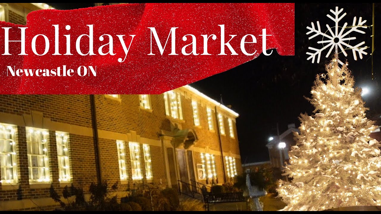Checking out the Newcastle Holiday Market!