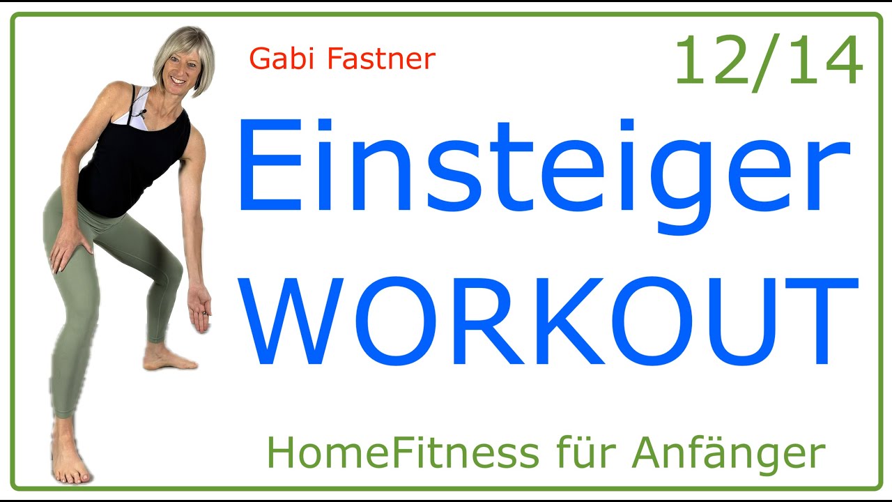 12/14 🍏 26 min. Einsteiger - Workout | Ganzkörpertraining für bessere Figur und Fitness, ohne Geräte