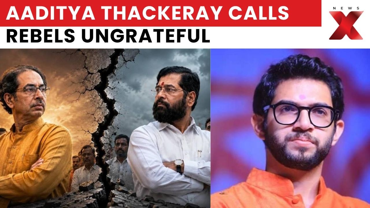 Aaditya Thackeray Slams Rebel MPs As Shiv Sena Crisis Deepens | NewsX