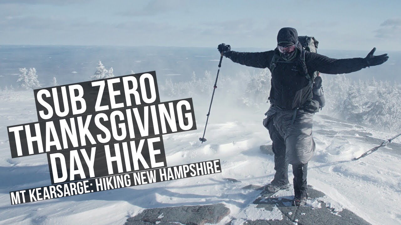 Sub Zero Thanksgiving Day Hike | Mt Kearsarge (Wilmot/Warner) | Hiking New Hampshire