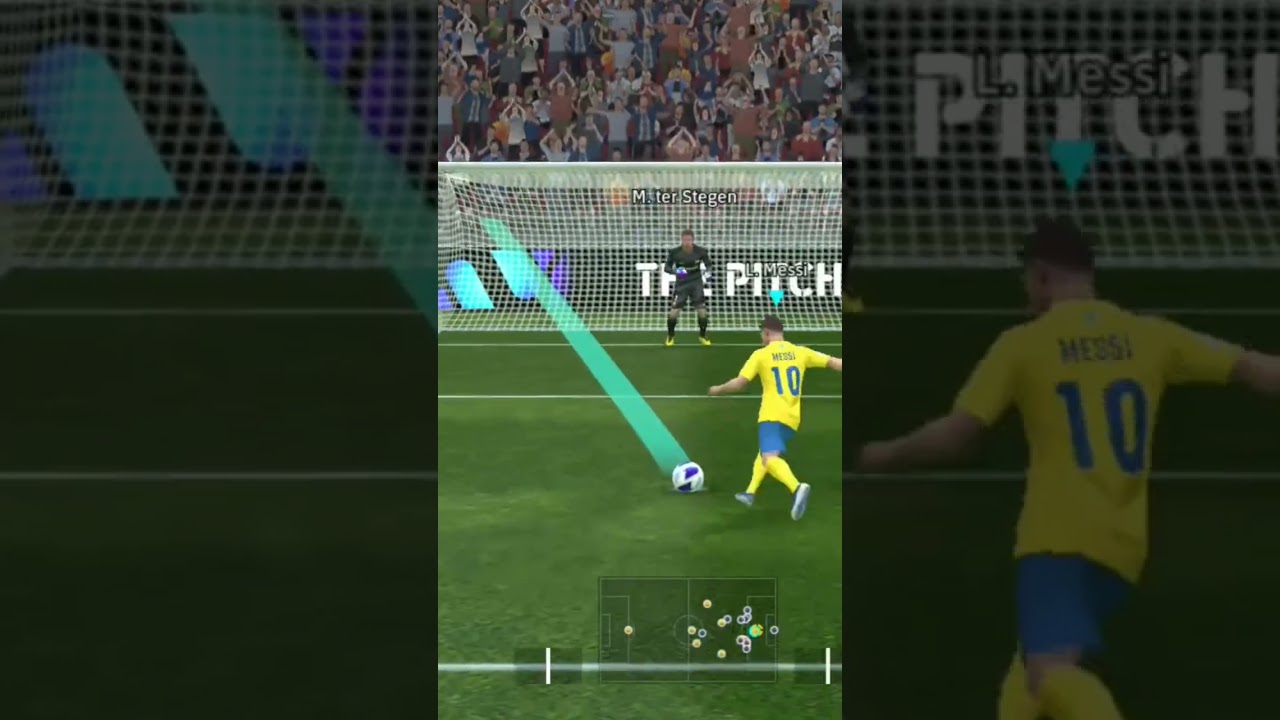 MESSI 🇦🇷 VS TER STEGEN 🇩🇪 #messi #efootball #penalty #terstegen #efootball