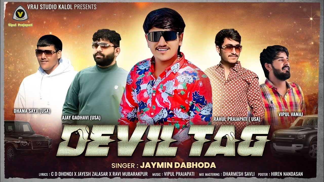 Devil Tag || Jaymin Dabhoda || New Attitude @VRAJSTUDIO