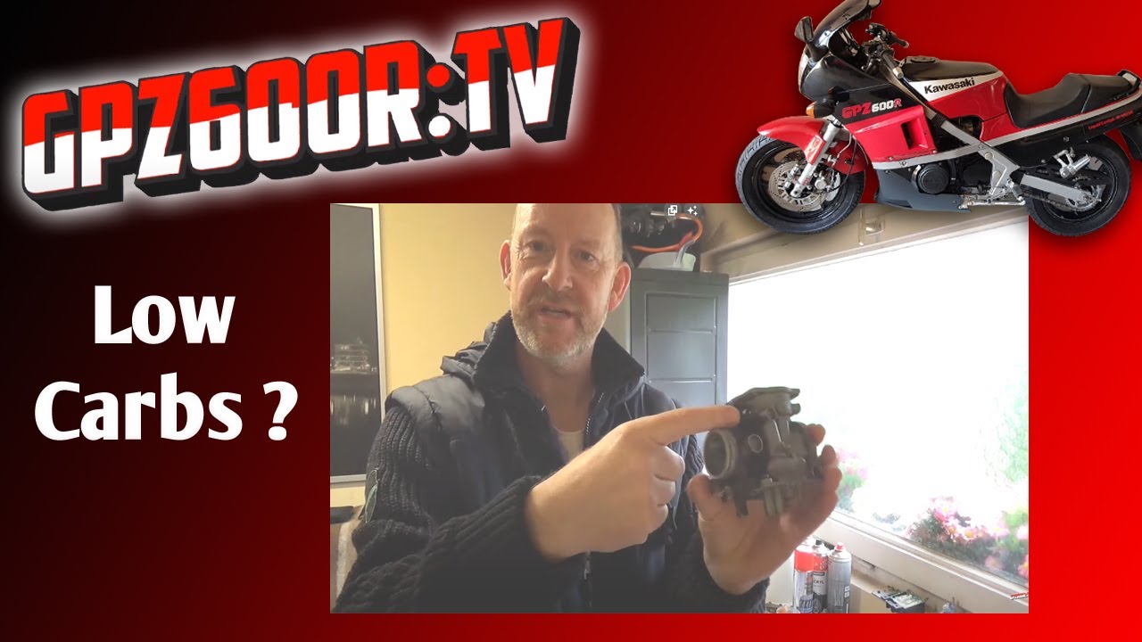 Kawasaki GPZ600R ZX600A Project Bike Carburetor clean up