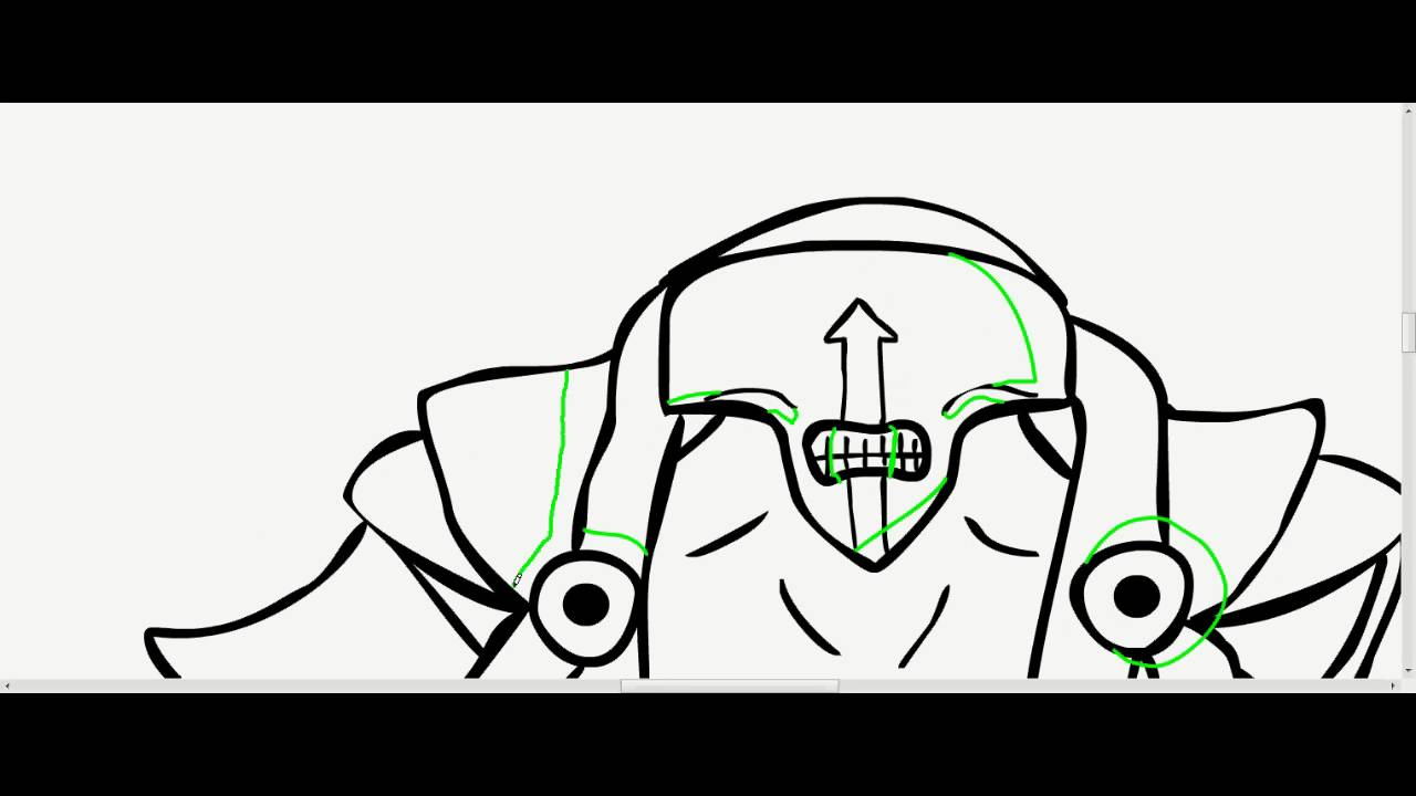 How to Draw Faceless Void Dota 2