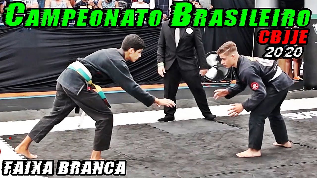 Jiu Jitsu - Faixa BRANCA - Campeonato Brasileiro - CBJJE 2020