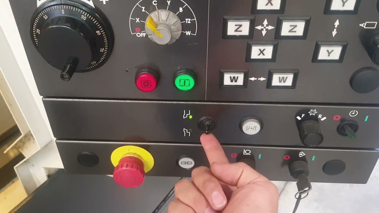 mazak integrex curso (parte 1 encendido y referencia )