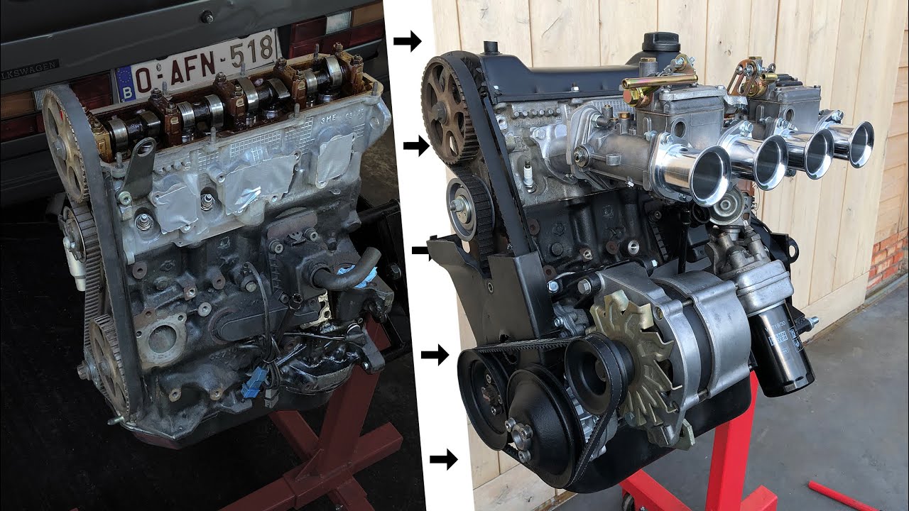 Golf Mk1 2.0L 8v Engine Swap - Pt.2: Finishing The Engine