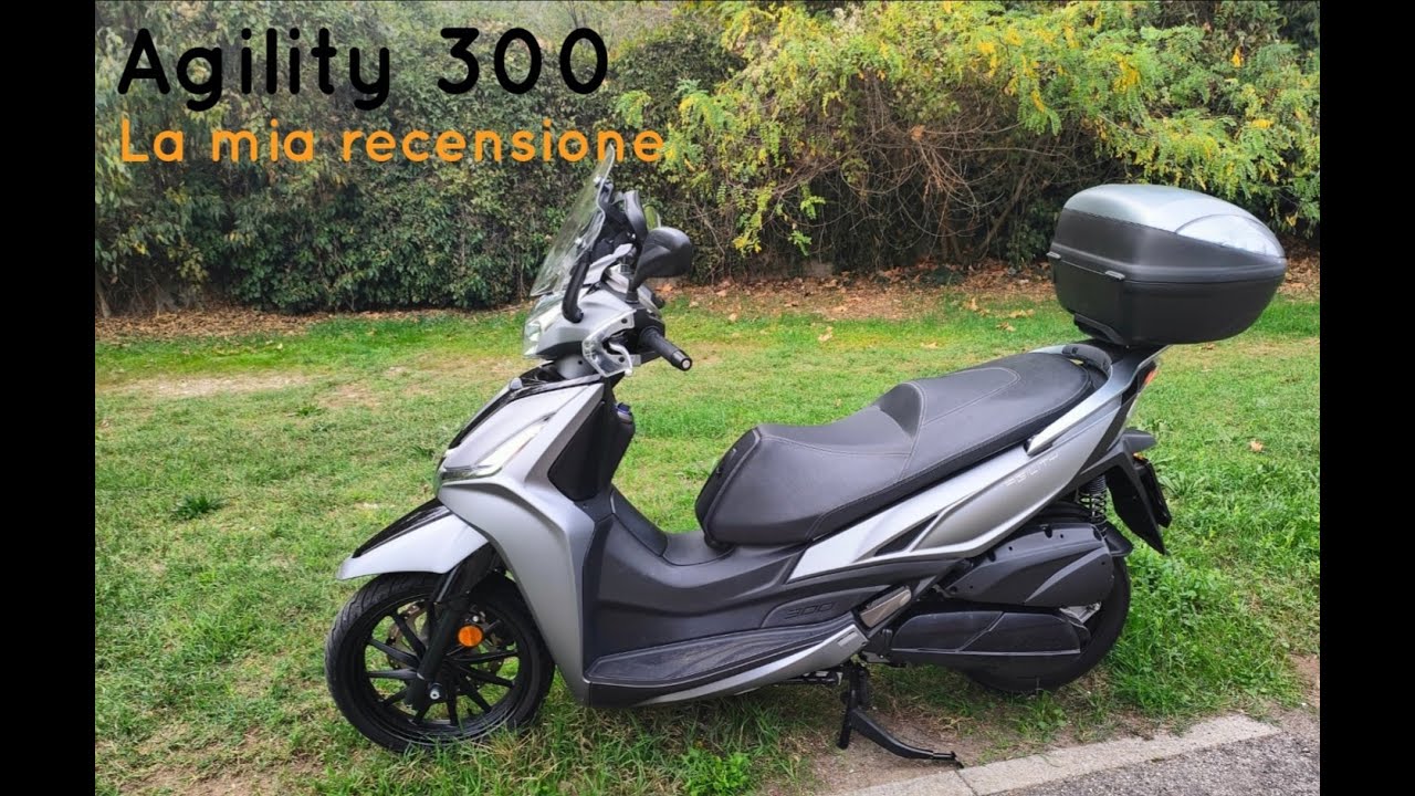 Kymco Agility 300 - la mia recensione dopo un inverno insieme