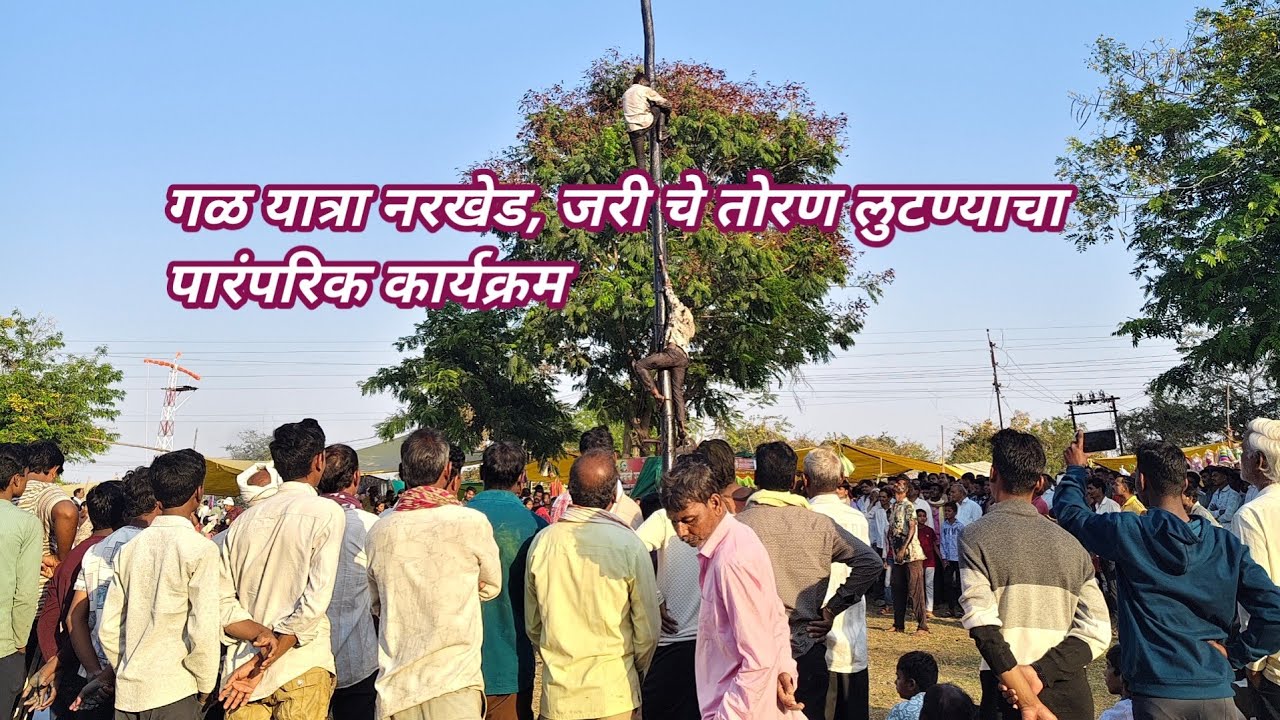 गळ यात्रा नरखेड, जरी चे तोरण लुटण्याचा पारंपरिक कार्यक्रम 2026  ll होळीनिमित्त आयोजीत गळ यात्रा 