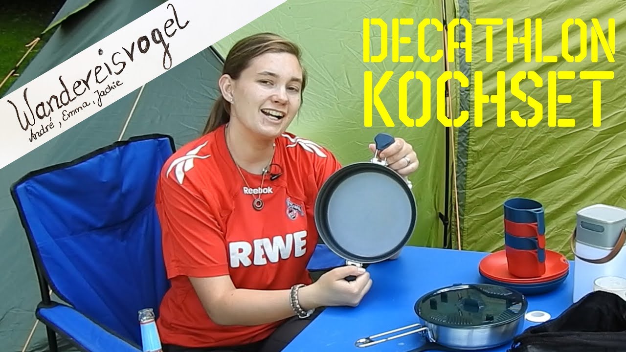 DECATHLON Quechua Kochset MH500 4 Personen - Camping-Set vom Outdoor Discounter [Unboxing & Review]