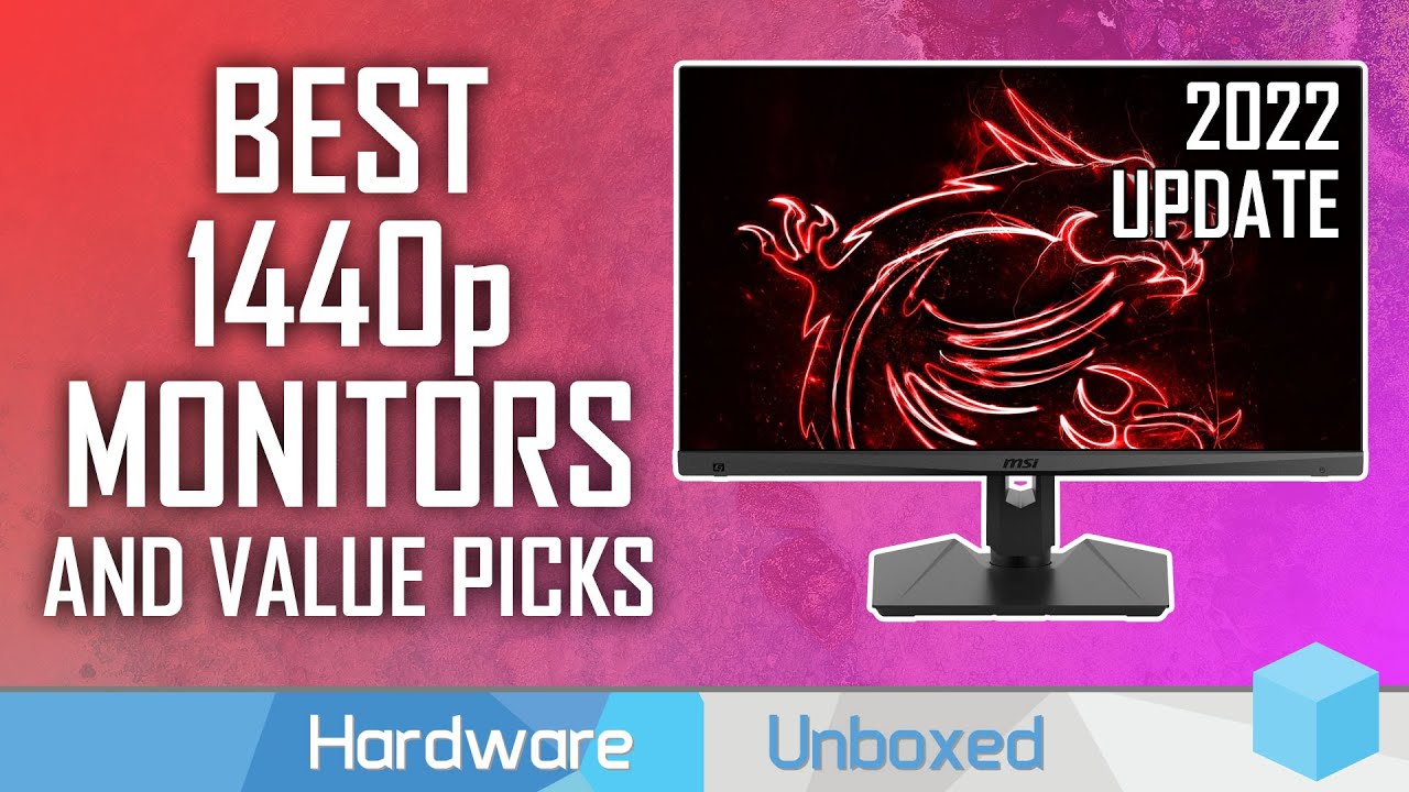 Best 1440p Gaming Monitors, Plus Great Value Picks [Early 2022]