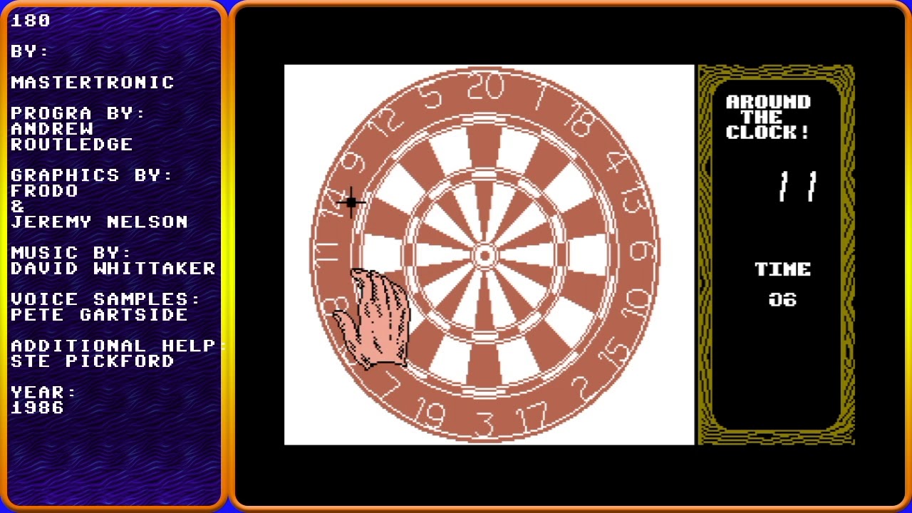 180 Darts for the Commodore 64