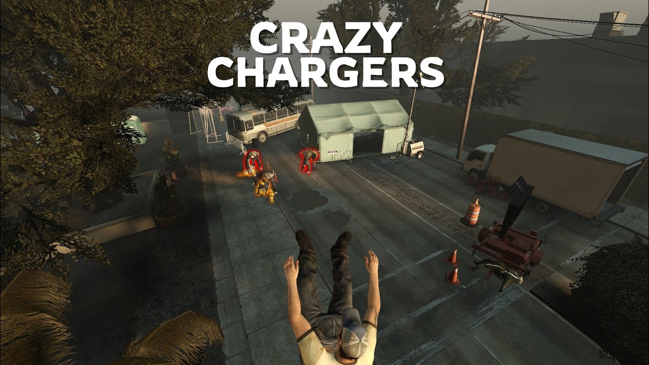 LEFT 4 DEAD 2 - CRAZY CHARGERS WITH RH4XOR - DEAD CENTER
